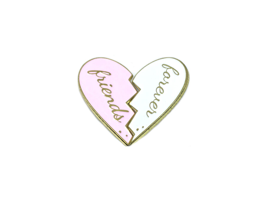 Friend Forever Heart Pin