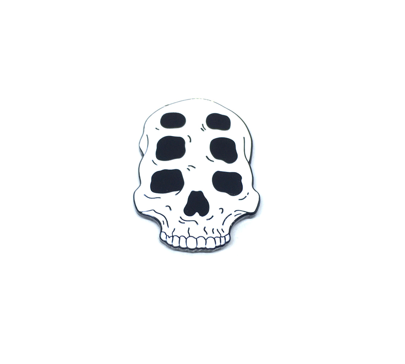 Skull Horror Enamel Pin