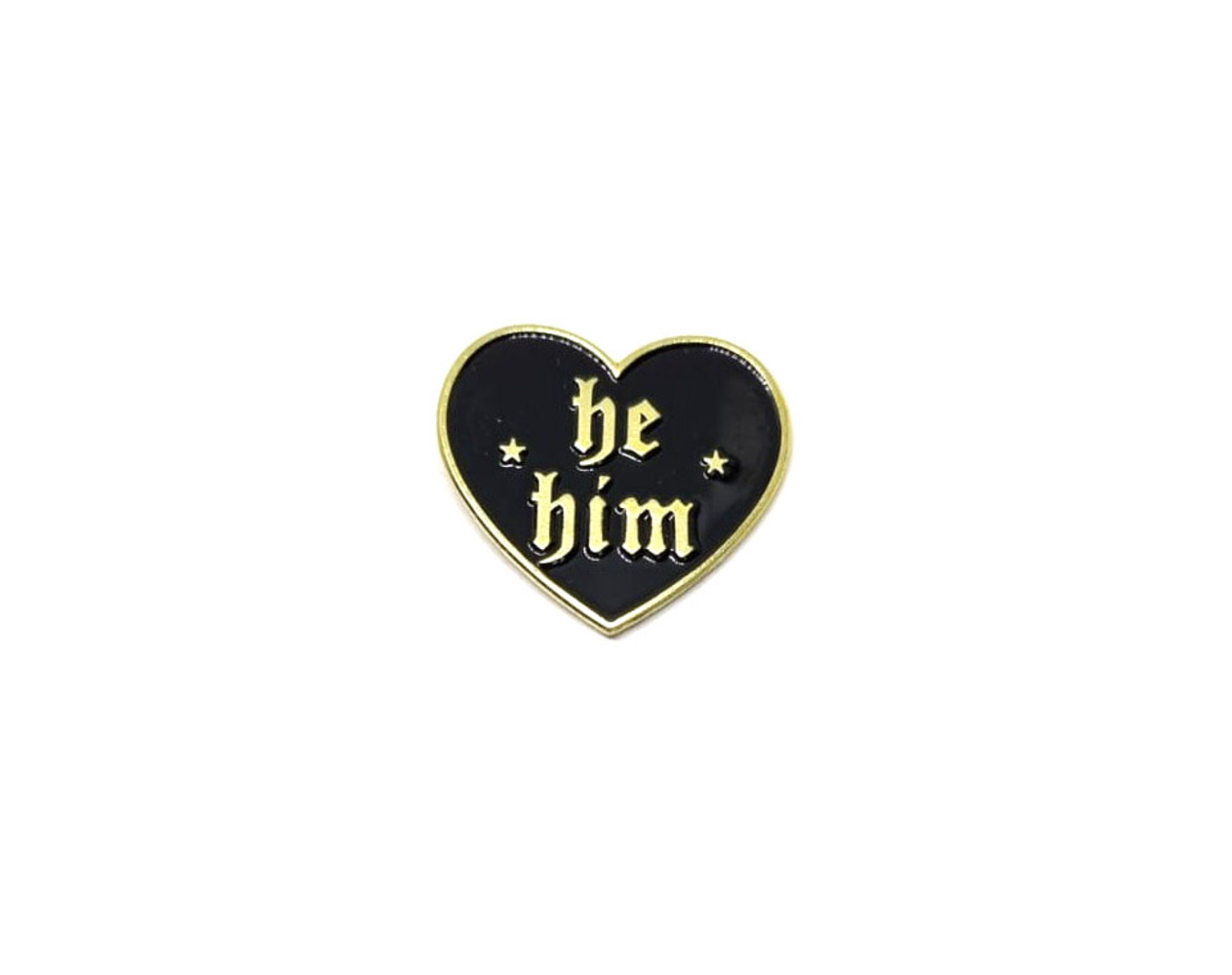 He Him His Pin