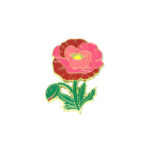 Pink and Red Rose Enamel Pin