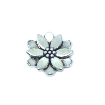 Pewter Antique Flower Lapel Pin