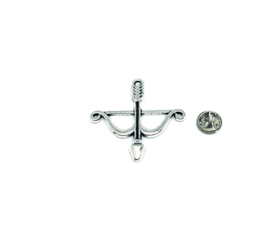 Pewter Bow and Arrow pin