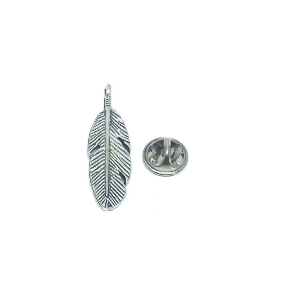 Pewter Feather Pins