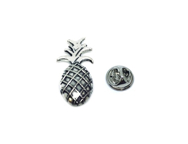 Pewter Pineapple Lapel Pins