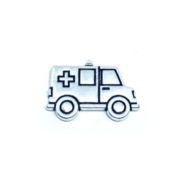 Pewter Ambulance Lapel Pin