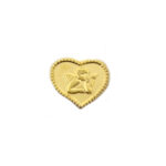 Love Heart Cherub Pin