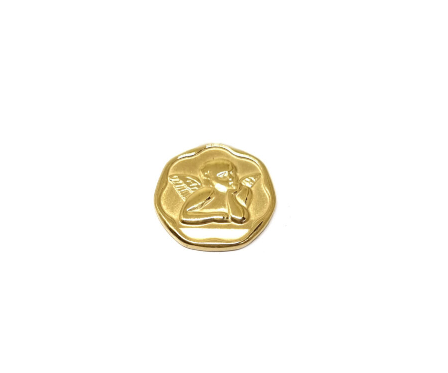 Vintage Gold Cherub Pin