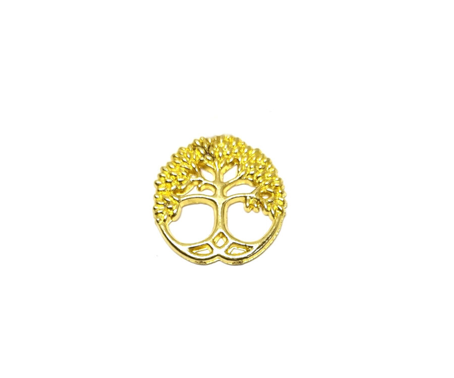 Gold Tree Lapel Pin