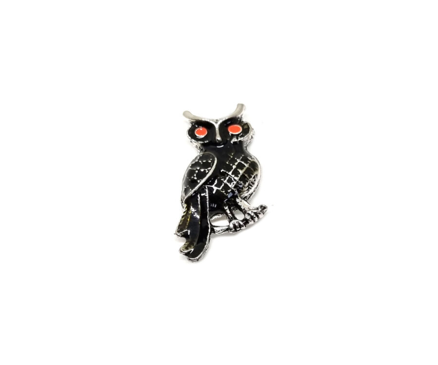 Black Owl Pin