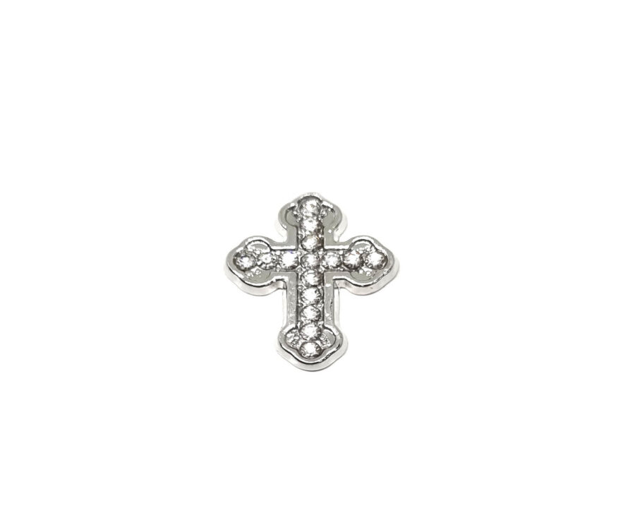 Rhinestone Cross Pin