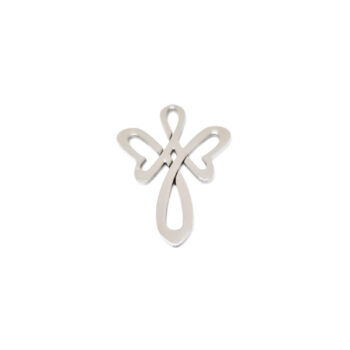 Infinity Sign Angel Wing Pin