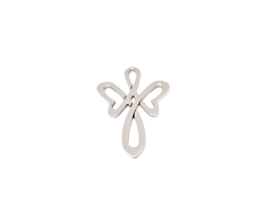 Infinity Sign Angel Wing Pin