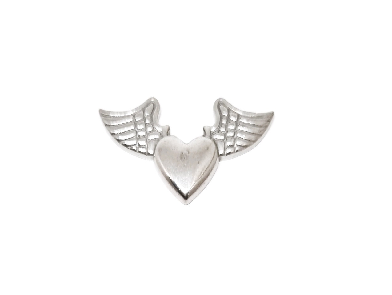 Angel Winged Heart Brooch Pin