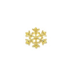 Gold Snowflake Pin