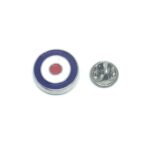 Target Round Lapel Pin