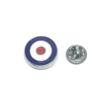 Target Round Lapel Pin