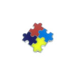 Autism Puzzle Piece Pin