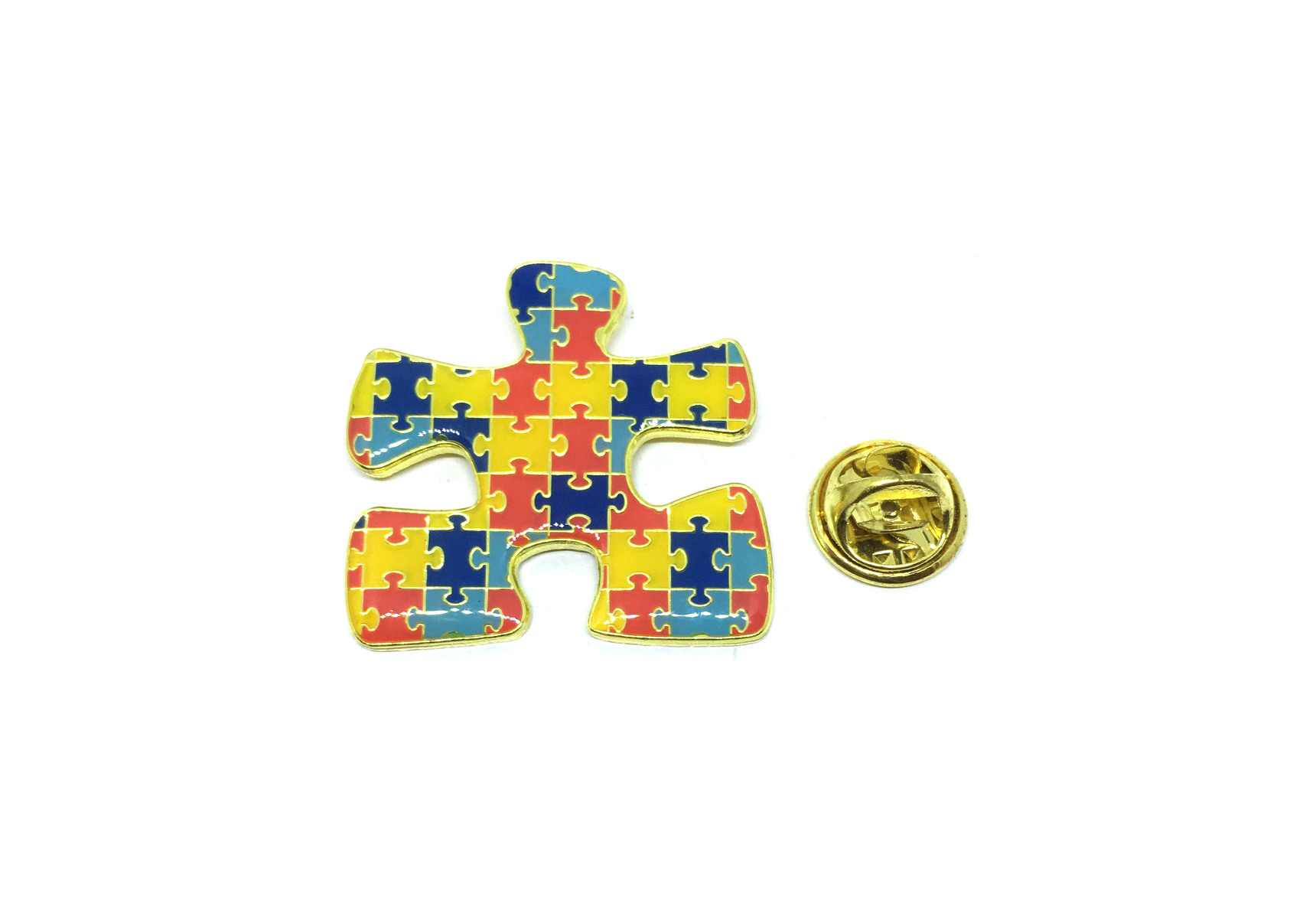 Puzzle Piece Lapel Pins