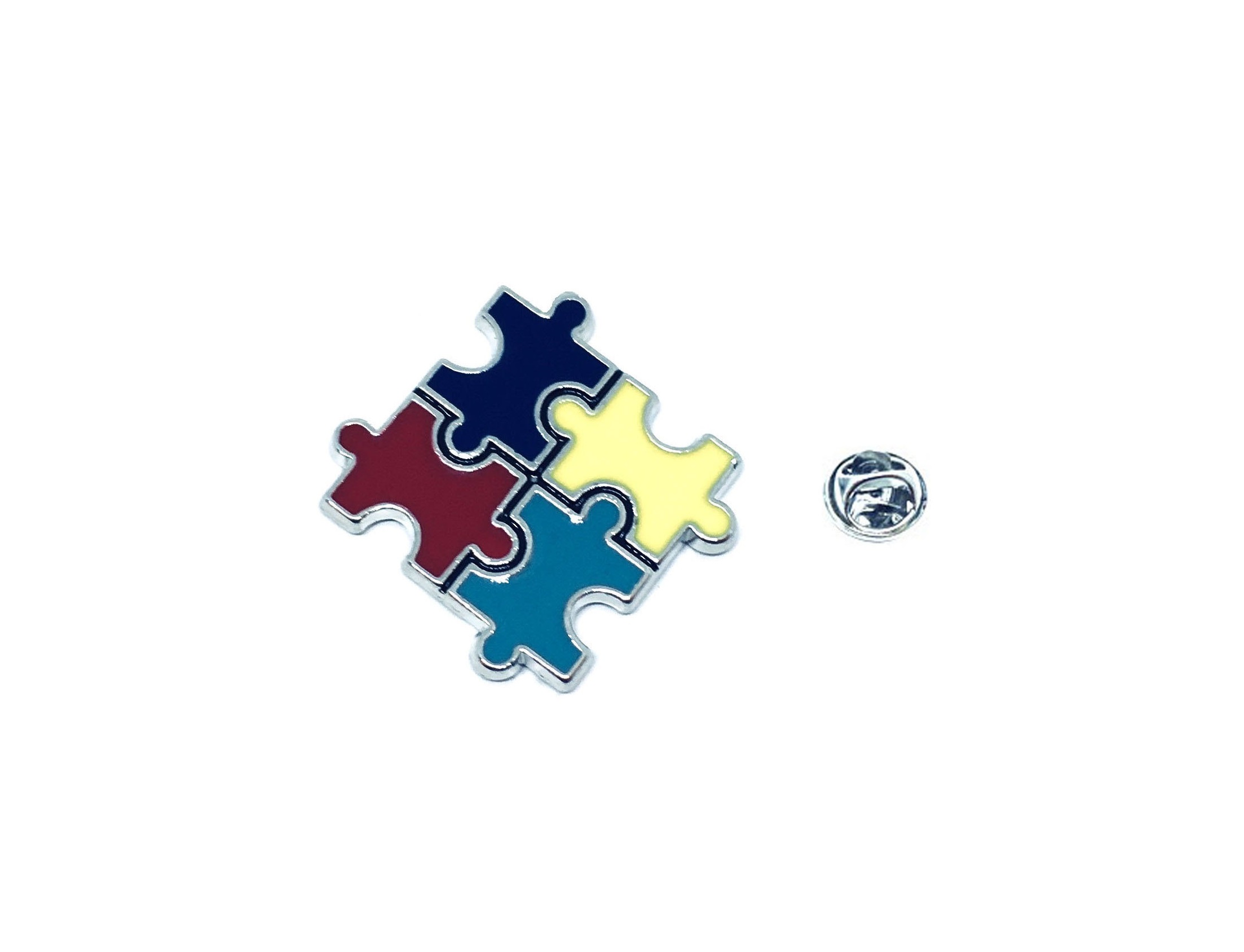 Autism Puzzle Piece Enamel Pin