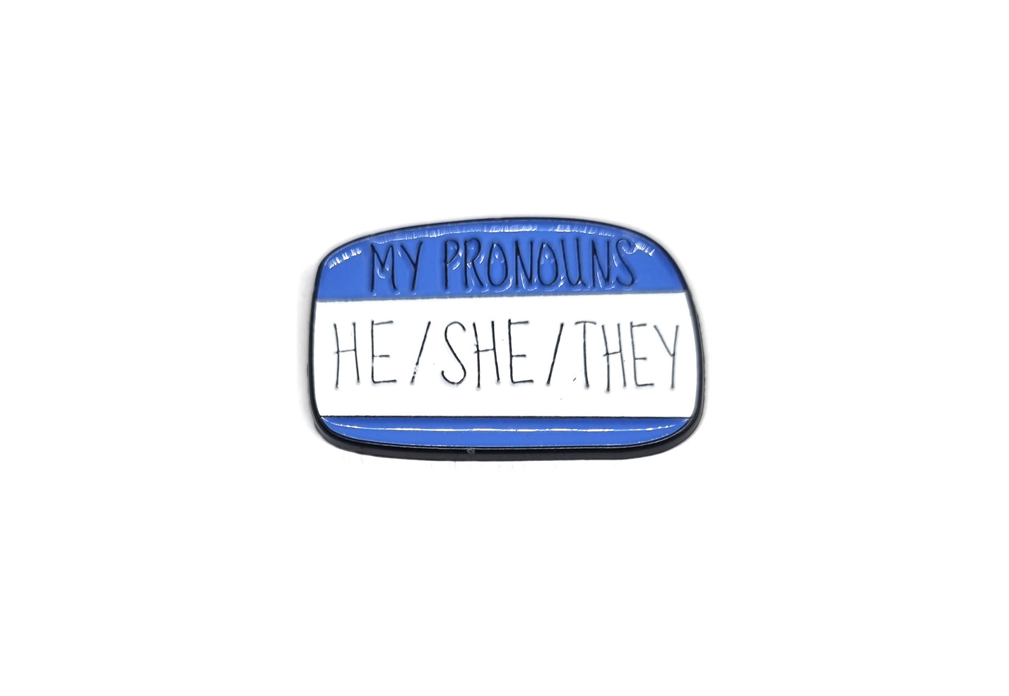 Enamel Pronoun Pins