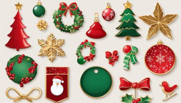 Types of Lapel Pins for Christmas