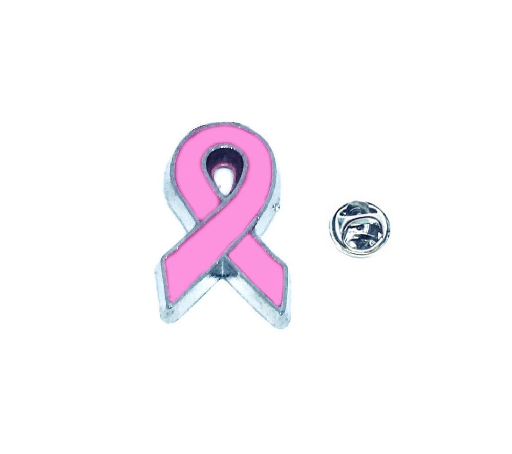 Breast Cancer Pink Ribbon Pins