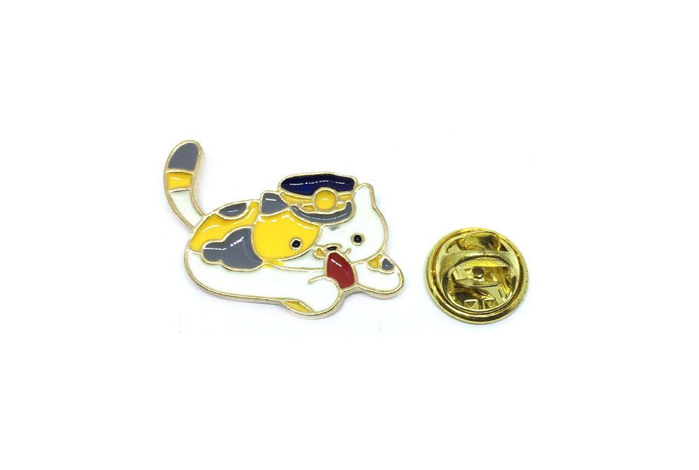 Cat Pin Enamel