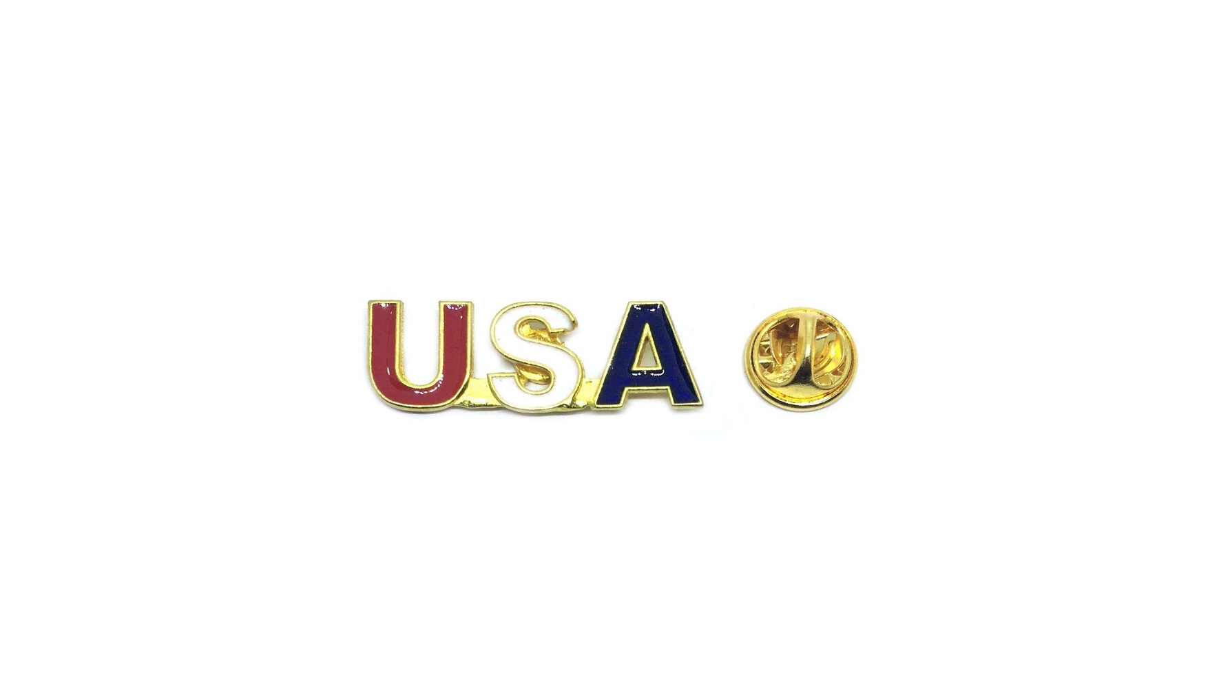 The USA Flag Pin Badge