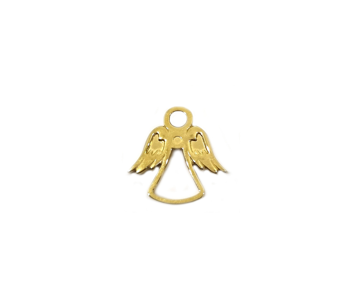 Tiny Gold Angel Lapel Pin