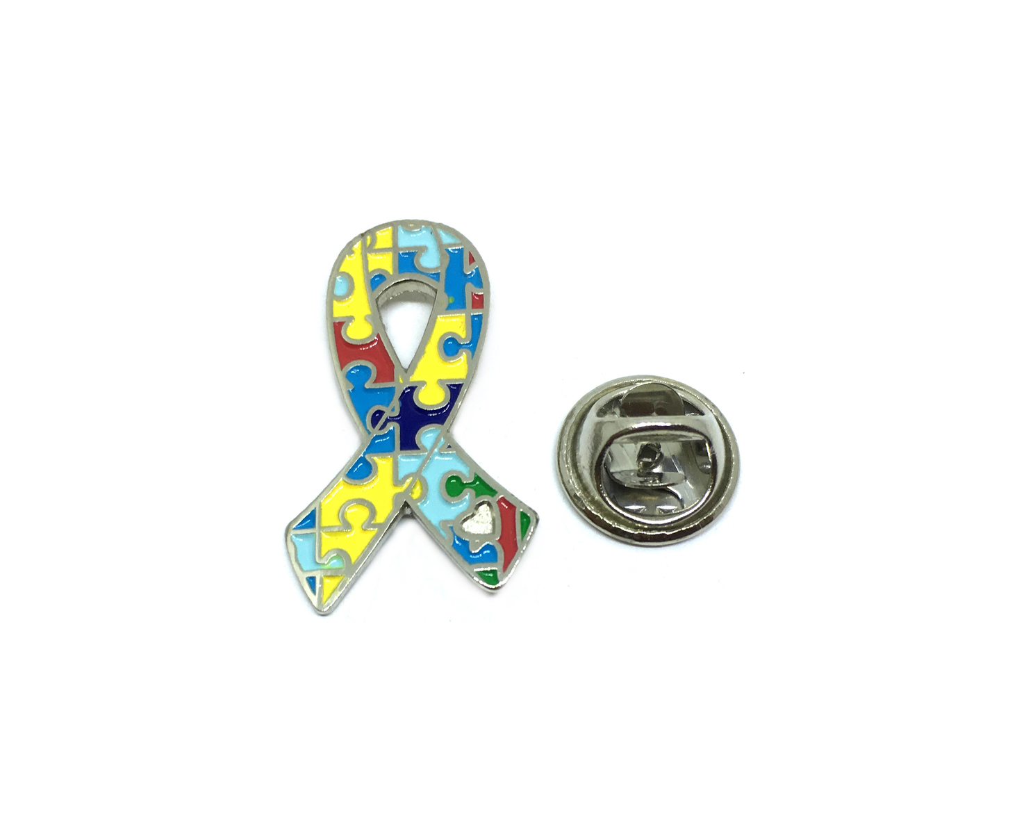 Autism Awareness Ribbon Pin
