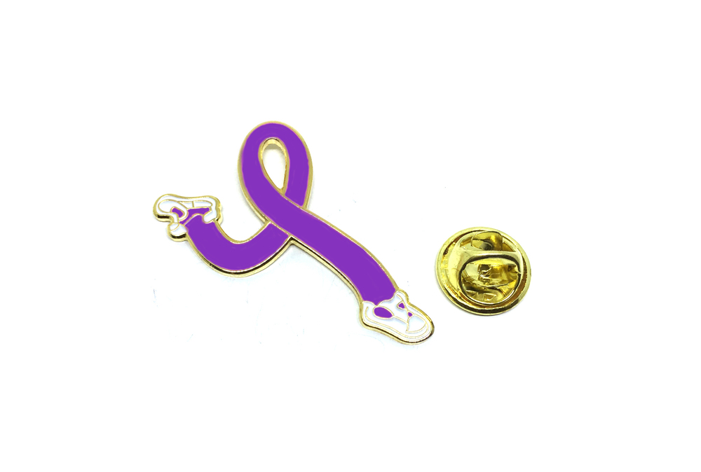 Purple Domestic Violence Pin
