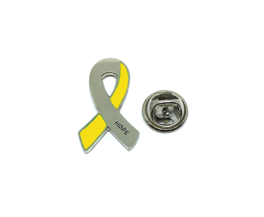 Yellow Ribbon Hope Lapel Pin