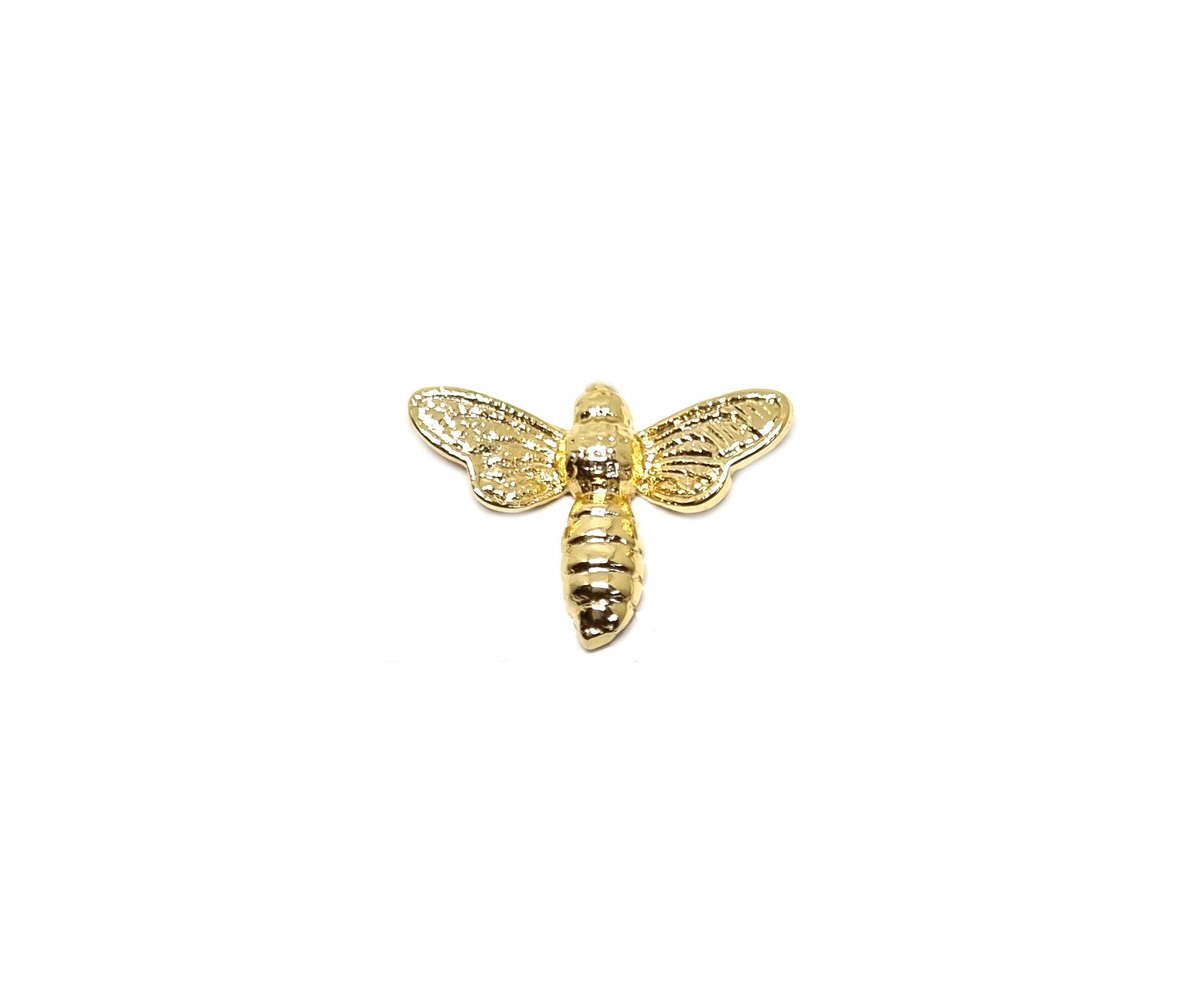 Gold Bee Pin Badge