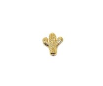 Tiny Gold Cactus Pin