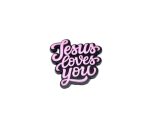 FCSN-033 Jesus Love You Enamel PIn