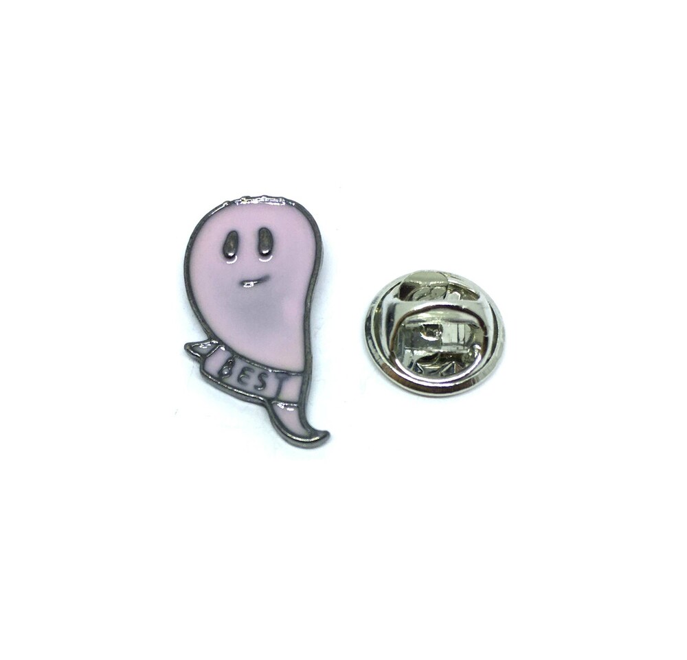 Ghost Halloween Enamel Pin