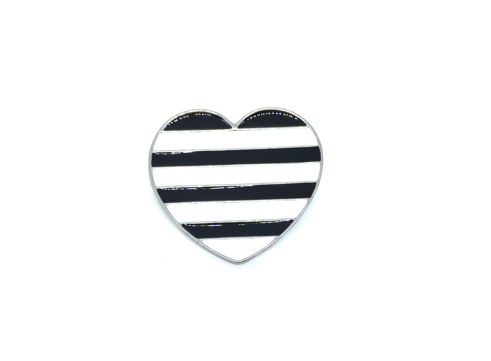 Black Heart Pin