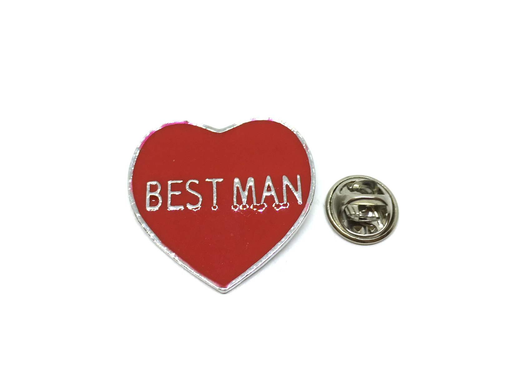 BESTMAN Heart Pin