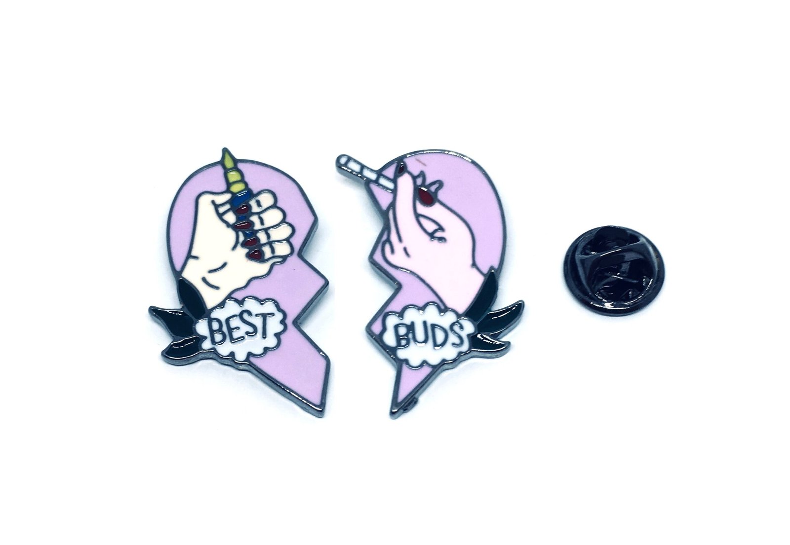 BEST BUDS Heart Pin