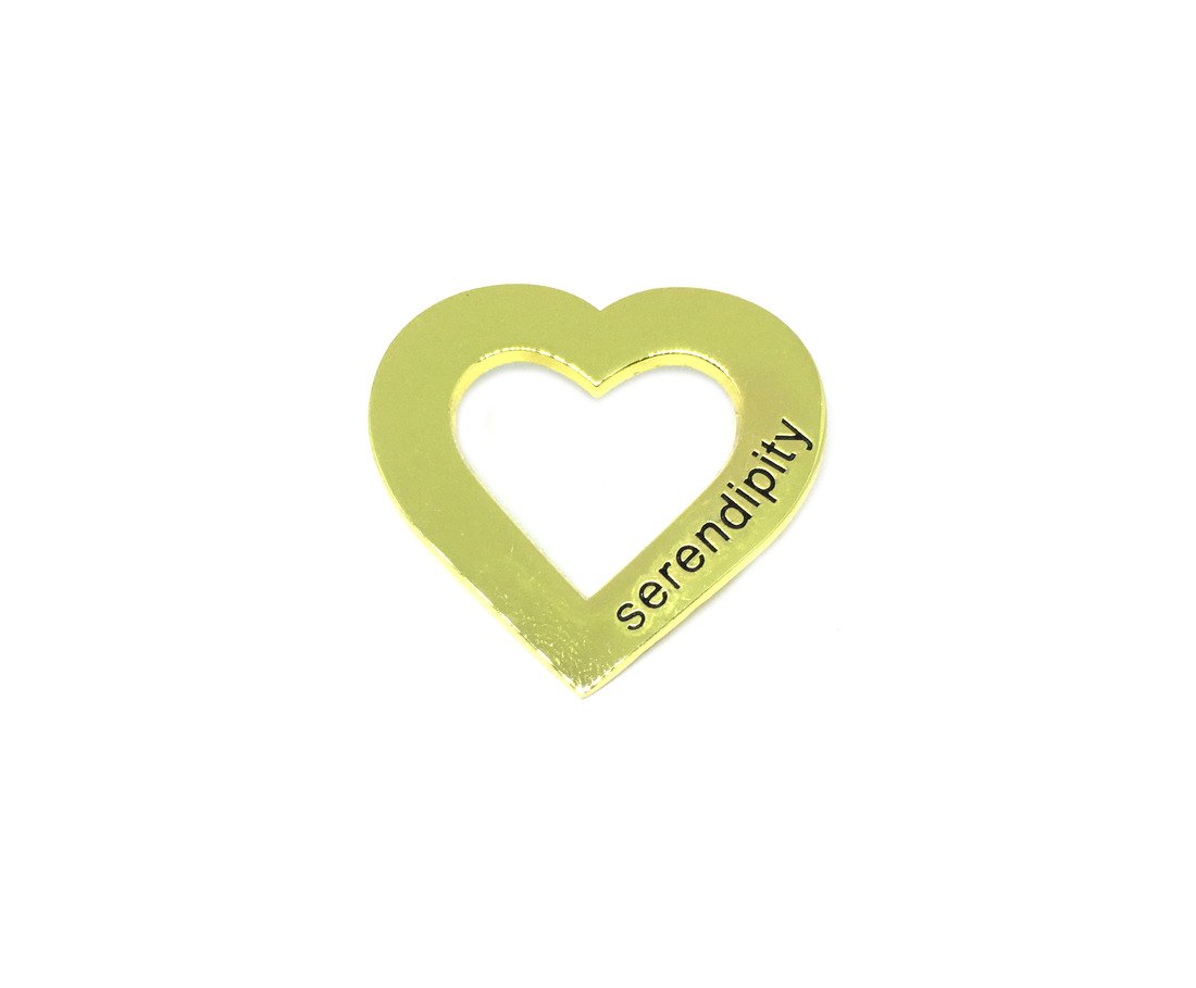 Serendipity Heart Pin