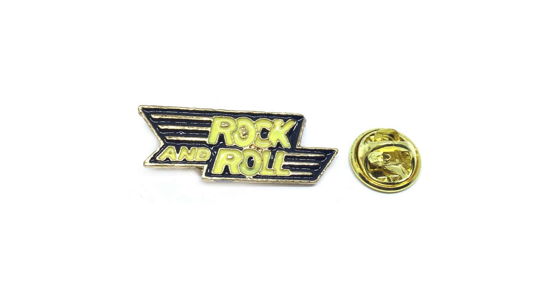 'ROCK AND ROLL' Enamel Pin