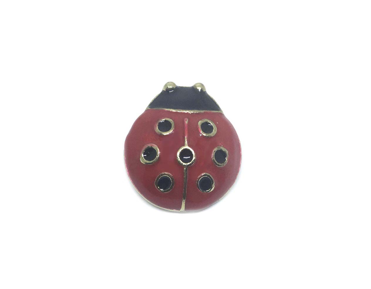 Ladybug Brooch Pin