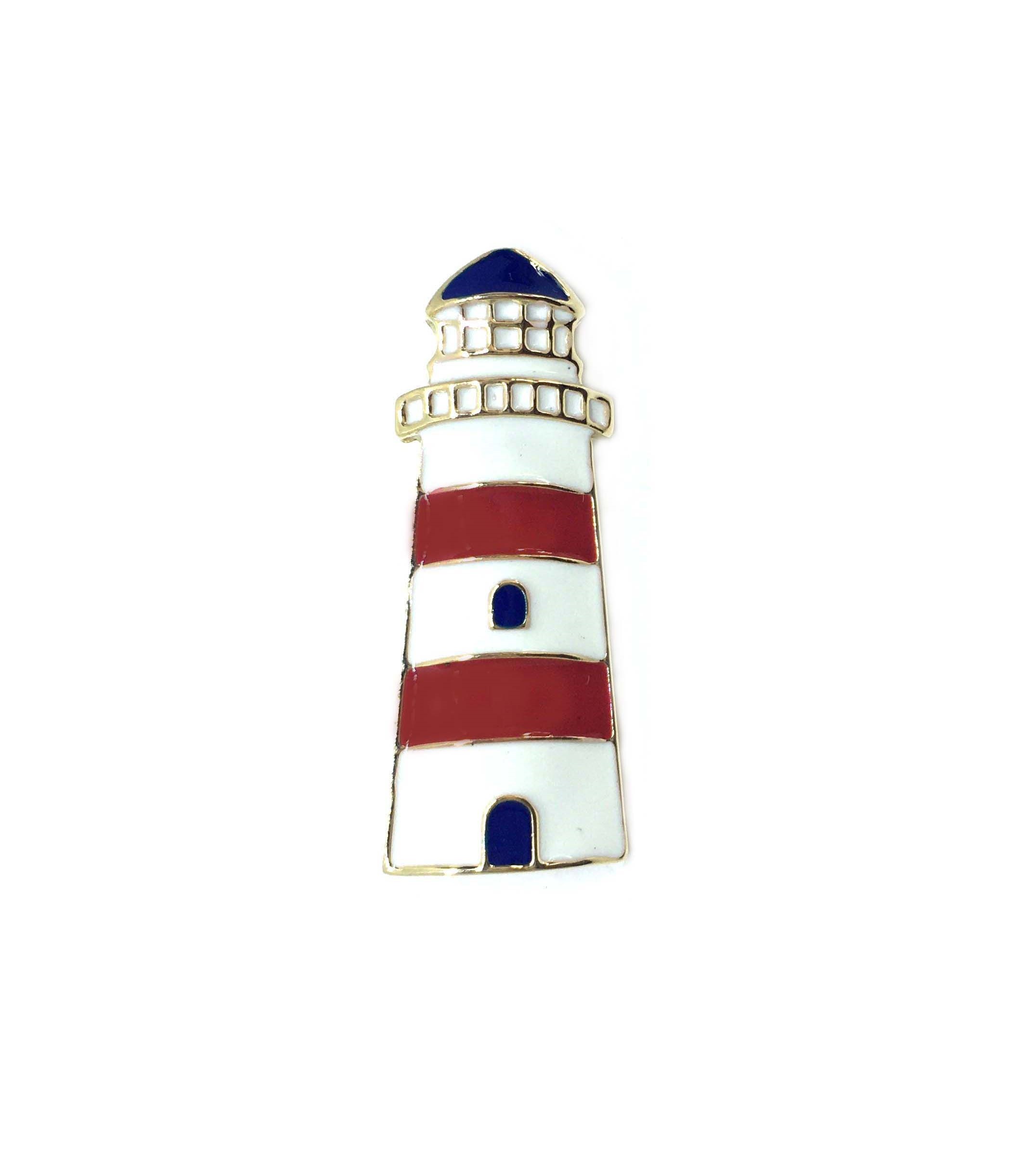 Lighthouse Brooch Pin