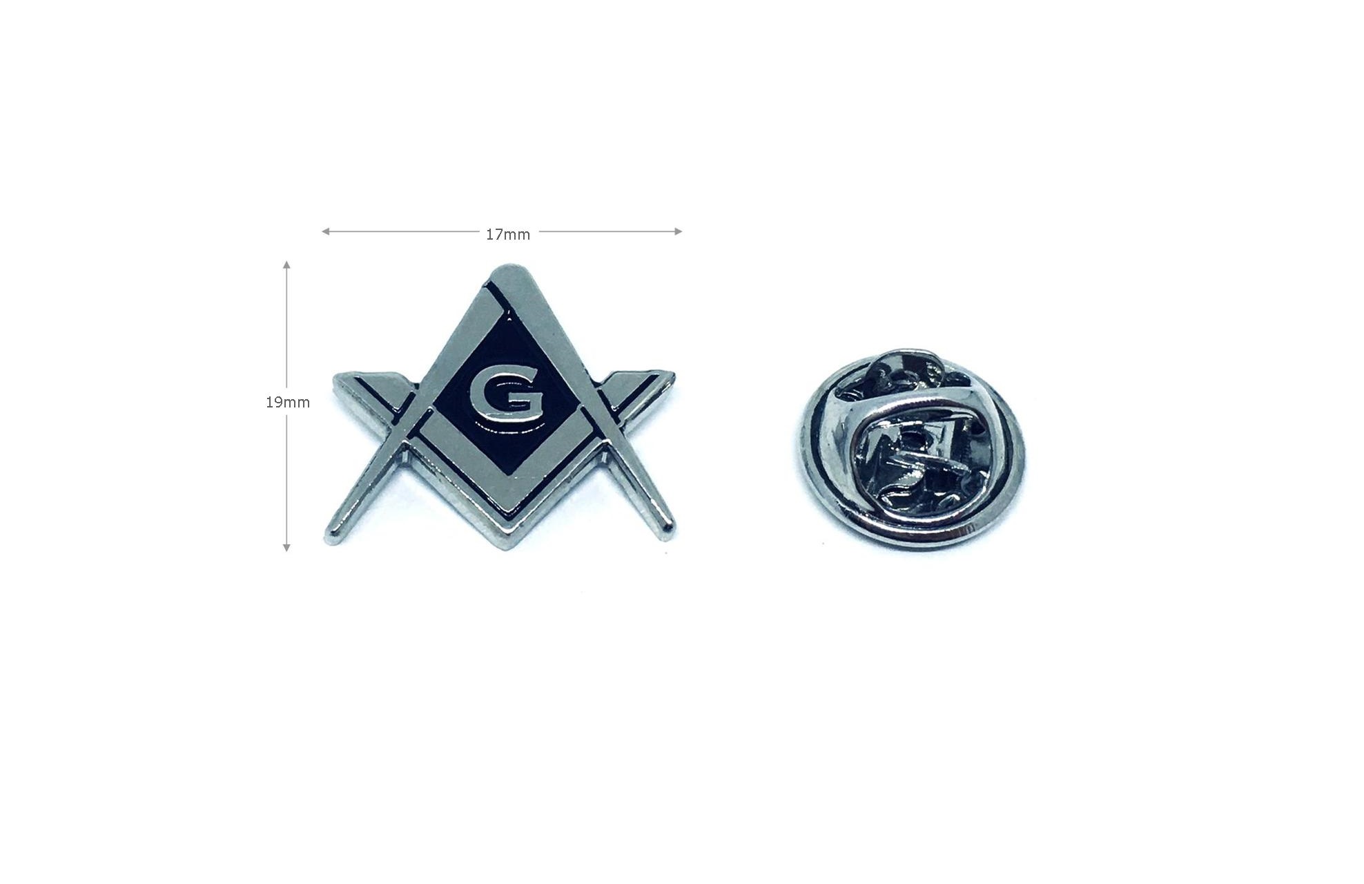 Square And Compass Pin