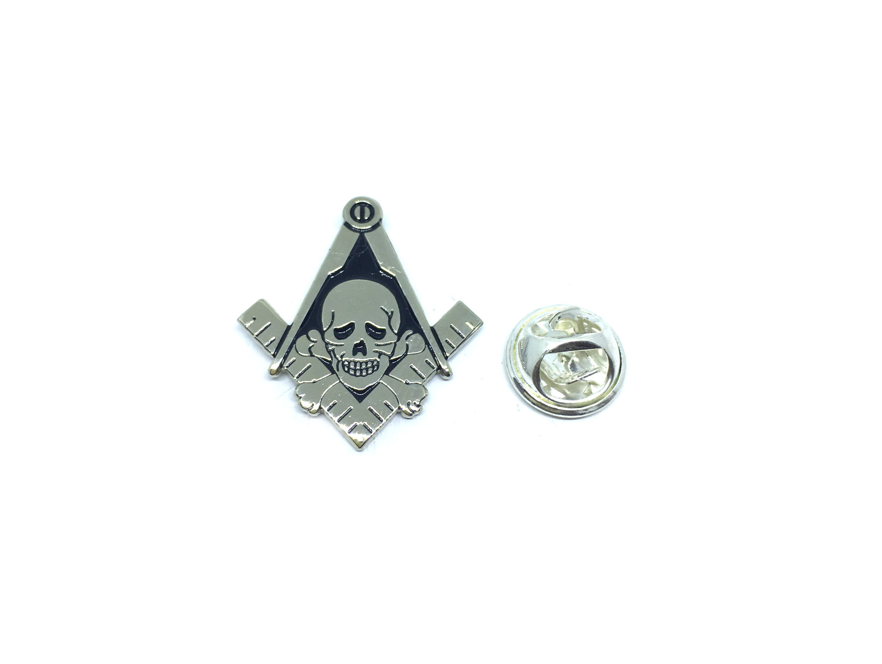 Widow's Son Skull Square And Compass Pin