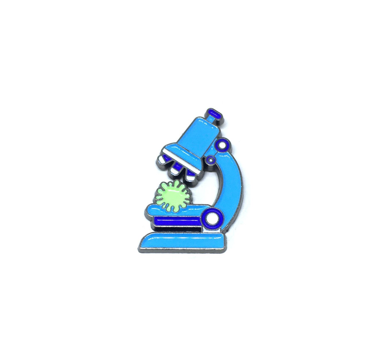 Microscope Enamel Pin