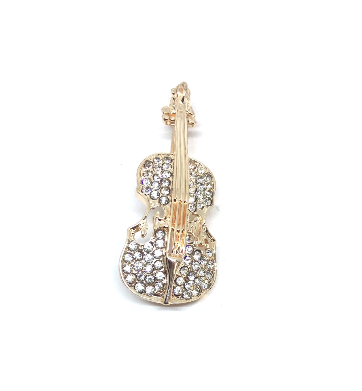 Violin Brooch Pin