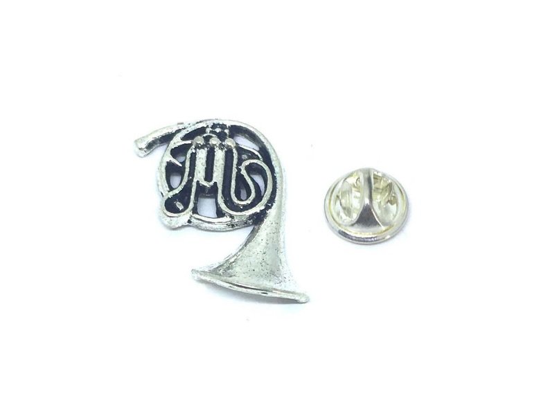 French Horn Music Lapel Pin