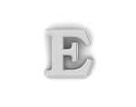 FPAL-005 Letter E Pin – Silver