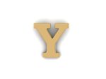 Letter Y Pin - Gold